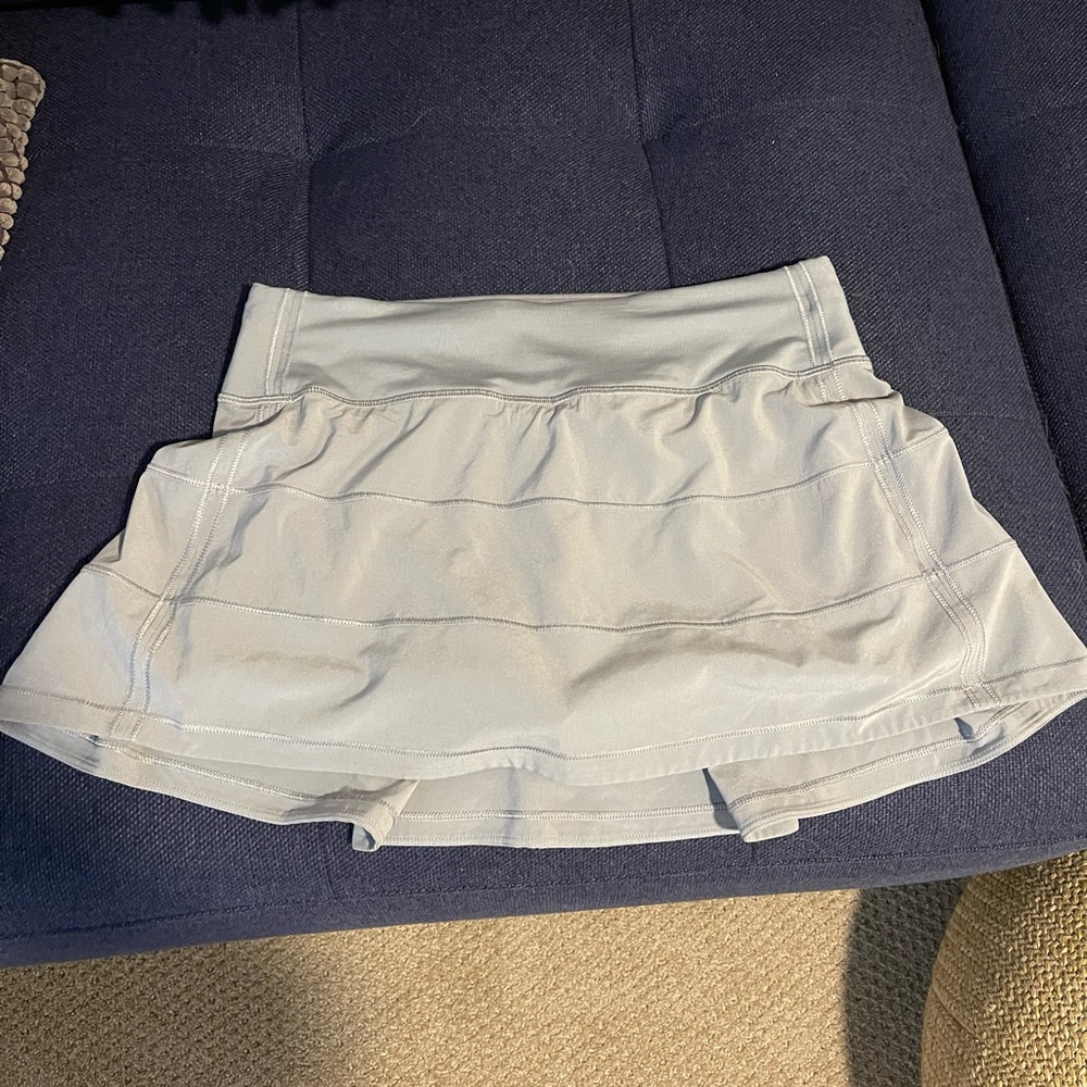 Lululemon Pace Rival Mid-Rise Skirt- Rhino Gray- Size 4